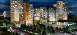 1-к квартира, вторичка, 47м2, 18/22 этаж