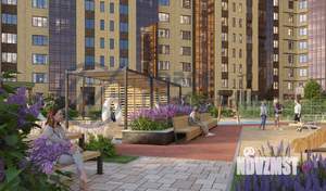 2-к квартира, строящийся дом, 65м2, 16/18 этаж