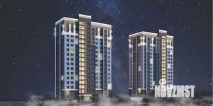 3-к квартира, строящийся дом, 69м2, 16/16 этаж