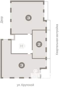 2-к квартира, вторичка, 59м2, 7/7 этаж