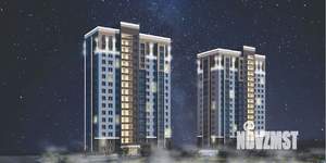 1-к квартира, строящийся дом, 42м2, 13/16 этаж