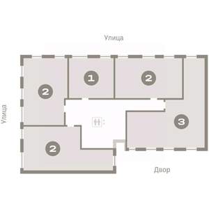 3-к квартира, вторичка, 95м2, 8/9 этаж