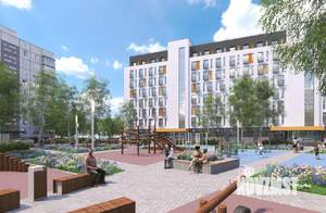 2-к квартира, строящийся дом, 80м2, 6/8 этаж