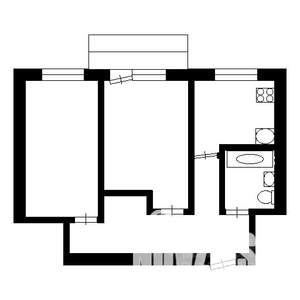 2-к квартира, вторичка, 43м2, 4/9 этаж