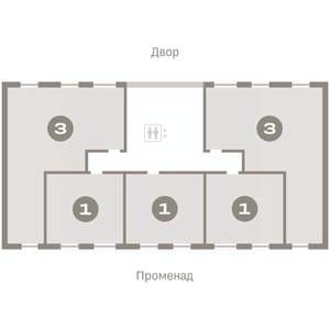 3-к квартира, вторичка, 85м2, 6/9 этаж