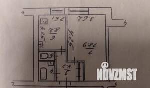 1-к квартира, вторичка, 36м2, 1/9 этаж