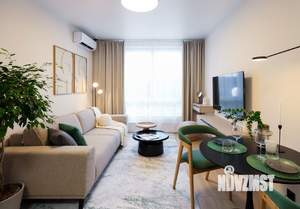 1-к квартира, строящийся дом, 50м2, 9/22 этаж