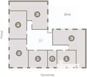 2-к квартира, вторичка, 60м2, 3/17 этаж