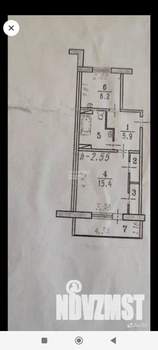 1-к квартира, вторичка, 38м2, 1/10 этаж