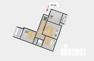 3-к квартира, вторичка, 63м2, 5/10 этаж