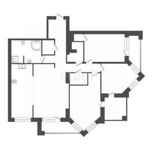 4-к квартира, вторичка, 144м2, 4/6 этаж