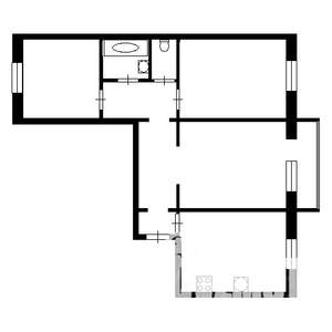 3-к квартира, вторичка, 77м2, 5/10 этаж