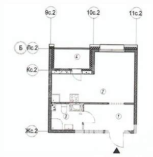 Студия квартира, вторичка, 26м2, 4/9 этаж