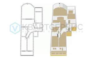 4-к квартира, вторичка, 129м2, 6/10 этаж