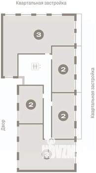 2-к квартира, вторичка, 59м2, 8/9 этаж