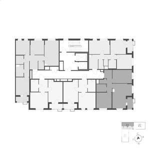 2-к квартира, вторичка, 59м2, 6/10 этаж