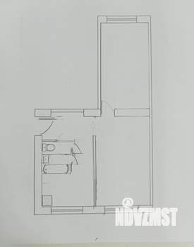 2-к квартира, вторичка, 47м2, 1/5 этаж