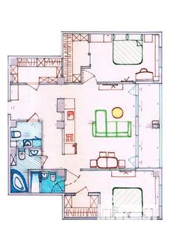 Студия квартира, сданный дом, 96м2, 14/18 этаж