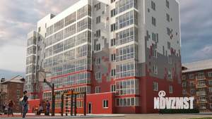 1-к квартира, строящийся дом, 22м2, 8/8 этаж