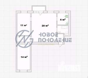 3-к квартира, вторичка, 67м2, 5/5 этаж