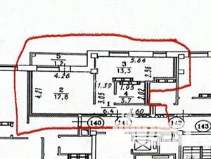 1-к квартира, вторичка, 41м2, 9/12 этаж