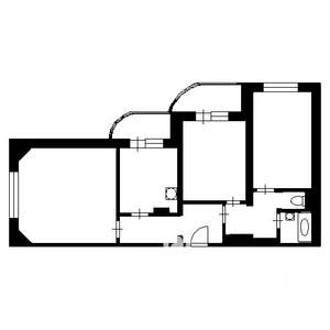 3-к квартира, вторичка, 70м2, 10/13 этаж