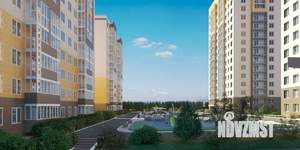 1-к квартира, строящийся дом, 42м2, 13/16 этаж