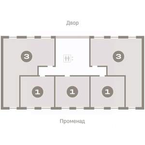 3-к квартира, вторичка, 85м2, 4/9 этаж