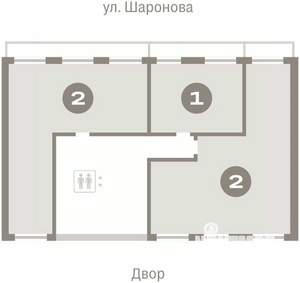 1-к квартира, вторичка, 39м2, 8/17 этаж