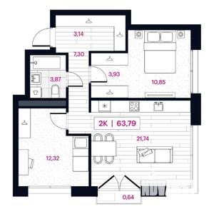 Фото квартиры на продажу (1)