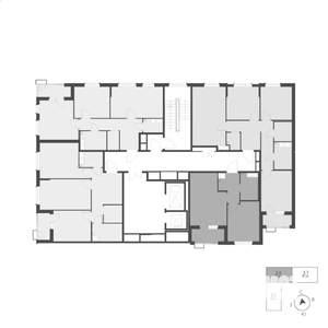 1-к квартира, вторичка, 40м2, 12/15 этаж