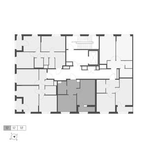 1-к квартира, вторичка, 41м2, 4/5 этаж