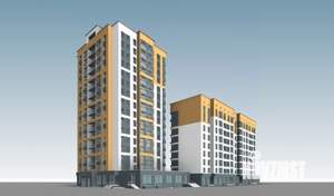 1-к квартира, строящийся дом, 41м2, 4/16 этаж