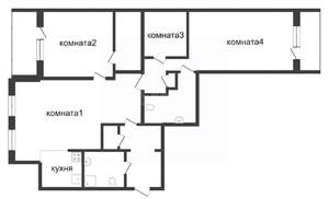 3-к квартира, вторичка, 120м2, 2/13 этаж
