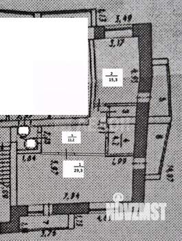 2-к квартира, вторичка, 62м2, 6/10 этаж