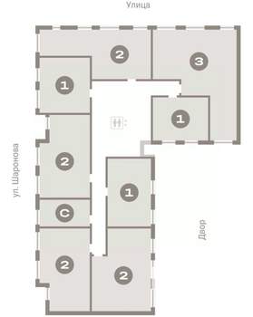1-к квартира, вторичка, 41м2, 5/8 этаж