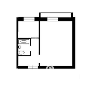 1-к квартира, вторичка, 33м2, 3/4 этаж