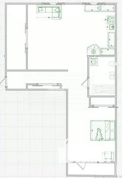 2-к квартира, вторичка, 54м2, 10/17 этаж