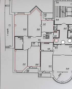 4-к квартира, сданный дом, 1345м2, 3/6 этаж