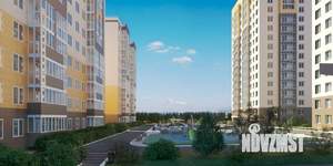 2-к квартира, строящийся дом, 62м2, 9/16 этаж