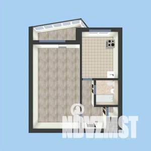 1-к квартира, вторичка, 31м2, 5/12 этаж