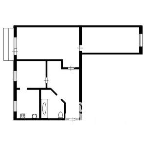 3-к квартира, вторичка, 58м2, 6/9 этаж
