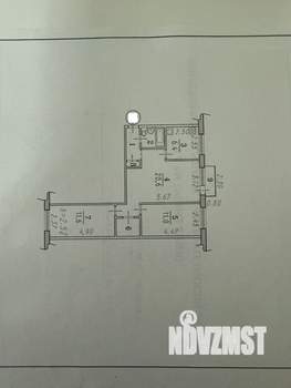 3-к квартира, вторичка, 58м2, 5/5 этаж