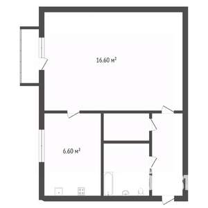 1-к квартира, вторичка, 31м2, 3/5 этаж