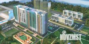 1-к квартира, строящийся дом, 51м2, 1/16 этаж