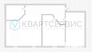 3-к квартира, вторичка, 74м2, 2/5 этаж