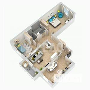 3-к квартира, вторичка, 77м2, 1/10 этаж