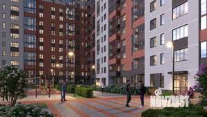 2-к квартира, строящийся дом, 52м2, 5/15 этаж