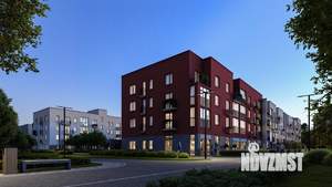1-к квартира, строящийся дом, 47м2, 2/7 этаж