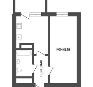 1-к квартира, вторичка, 29м2, 5/5 этаж